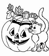 Coloring Halloween Printable Pages Lab sketch template