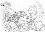 Panther Artillery Eircom sketch template