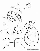 Santa Games Drawing Getdrawings Math Dot sketch template