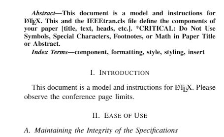 sectioning question   ieee latex format tex latex stack
