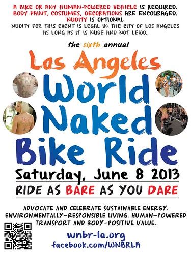 World Naked Bike Ride Los Angeles Saturday June 8th 2013 Flickr