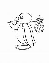 Pingu Coloring Pages sketch template