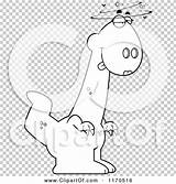 Coloring Dumb Die Ways Drunk Dinosaur Female Pages Printable Outlined Clipart Cartoon Vector Template sketch template