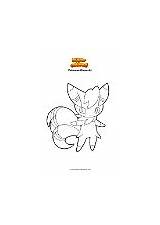 Meowstic sketch template