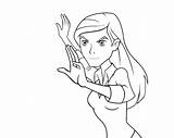 Ben Cartoon Gwen Characters Coloring Popular sketch template