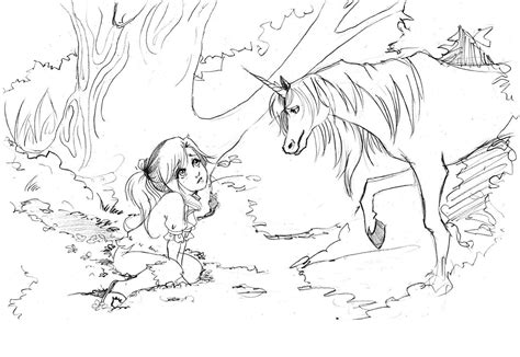 fairy unicorn coloring pages  adults pictures colorist