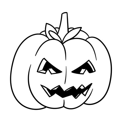 printable coloring pages pumpkin halloween printableecom