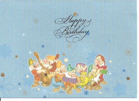 jennifer collector  hobbies happy birthday cards  disney