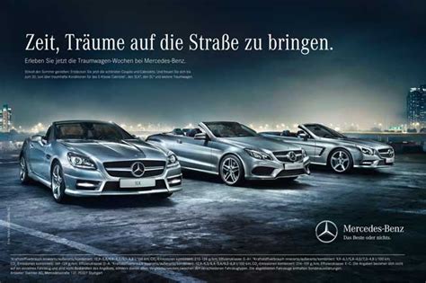 mercedes benz rolls out dream cars campaign