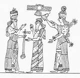 Inanna Sumerian Mesopotamiangods Assyrian Assur Hymns Assyria Inana Inscription Ashur Umma Mesopotamia Ashurbanipal Pileser Tiglath Lagash Nasir Pal Annals Mesopotamian sketch template