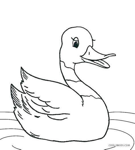 cute duck coloring pages  getcoloringscom  printable colorings