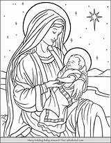 Bethlehem Thecatholickid Colouring Joseph Rosary Praying Cnt Madonna sketch template