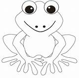 Frog Template Printable Coloring Pages Cute Choose Board Animal Google Au sketch template