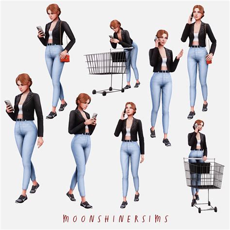 sims  shopping pose packs     fandomspot