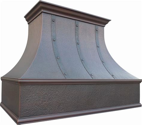 buy  hand crafted ironsmith copper range hood    order  coppersmith custommadecom