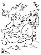 Coloring Pound Puppies Pages Puppy Colouring Sheets Printable Comments Azcoloring sketch template