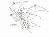 Dragon Coloring Pages Whip Razor Shear Wind Deviantart Drawing Template sketch template
