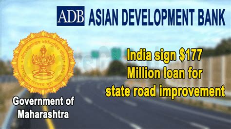 Adb And India Signs Usd 177 Million Loan For Road Improvements In Maharashtra