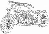 Coloring Motorcycle Pages Motorbike Motorcycles Motor Colouring Printable Harley Davidson Drawing Sheets Kids Police Print Logo Boys Color Drawings Getcolorings sketch template