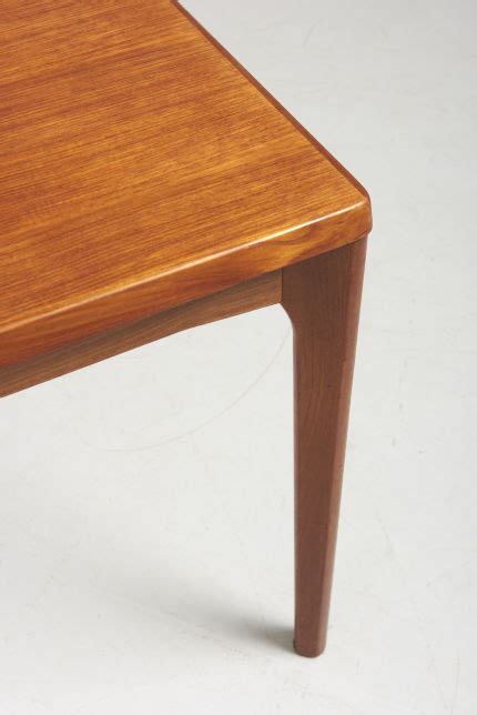 small square dining table henning kjaernulf archive modest furniture