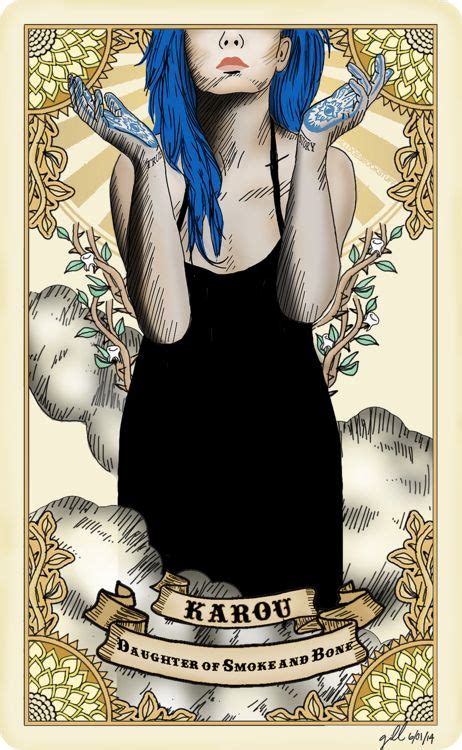 karou card daughter of smoke and bone s books obsessions pinterest posts daughters and tumblr