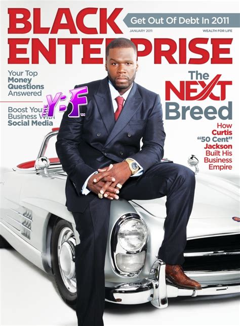 cent covers black enterprise magazine hiphop