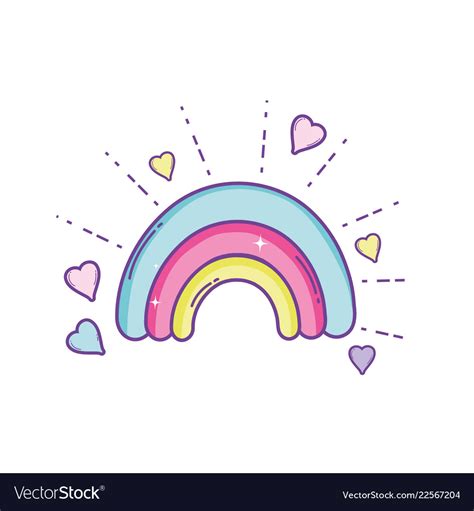 rainbow cartoon images