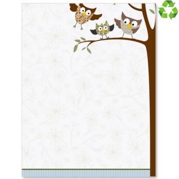 images  fall printable owls border  owl border paper