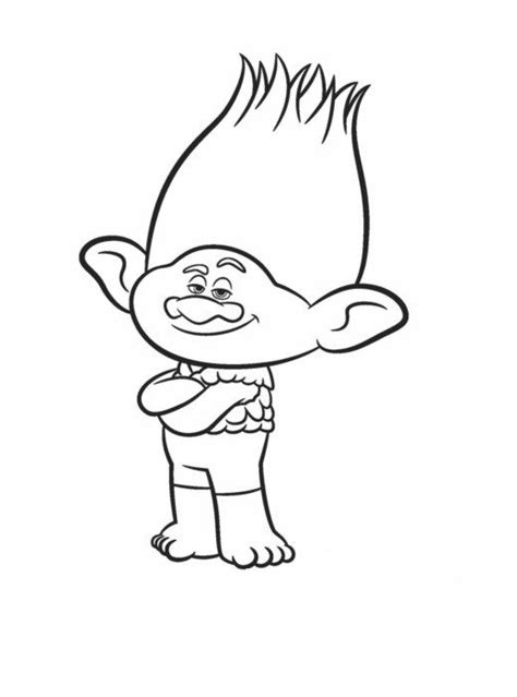 trolls coloring pages cartoon coloring pages poppy coloring page