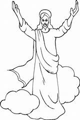 Coloring Pages Risen Choose Board Jesus sketch template