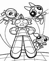 Coloring Pages Dynamo Girls Powerpuff Ppg Colouring Choose Board sketch template