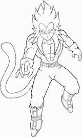 Coloring Pages Super Dragon Ball Saiyan Goku Popular sketch template
