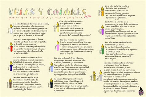 velas y colores tilia s blog