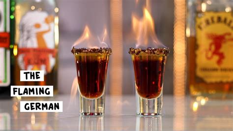 The Flaming German Tipsy Bartender Recipe Alcoholic Desserts