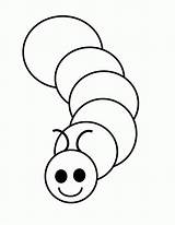 Worm Worms Wurm Bug Bugs Ausmalbild Insect Coloringhome sketch template