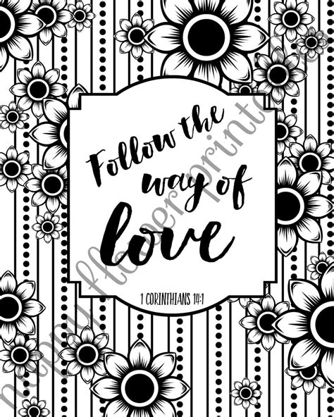 love bible verse coloring pages inspiration quotes bridal