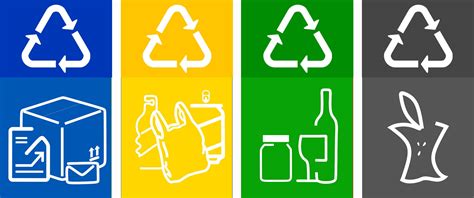 printable recycling labels  bins  razvan  toma medium