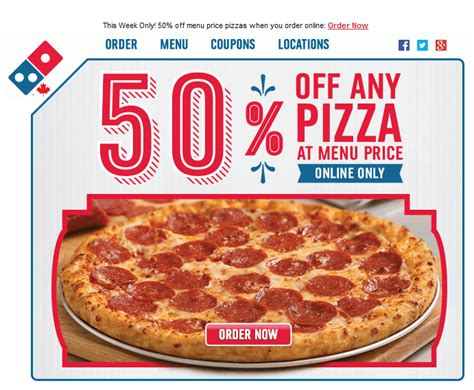 dominos pizza  pizza    menu price  week canadian freebies coupons deals