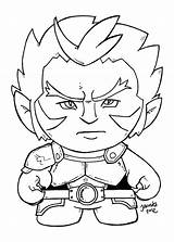 Thundercats Jesse Acosta X7 Prismacolor Favoring sketch template