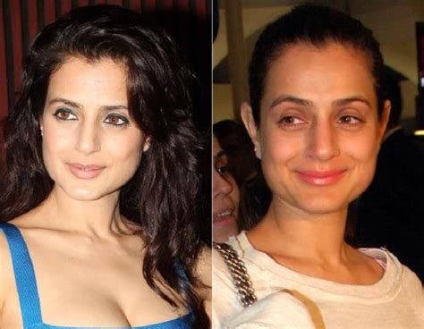 25 Hot Bollywood Actresses With And Without Make Up