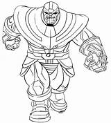 Thanos Poplembrancinhas sketch template