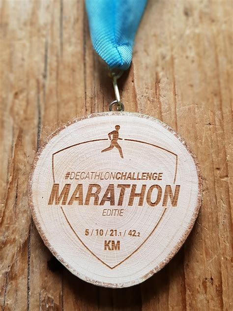 decathlon challenge marathon medaille eerlijk vakwerk