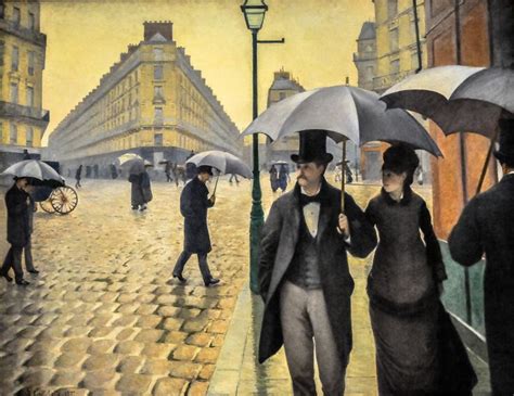 gustave caillebotte paris street rainy day 1877 at art institute of