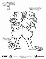 Madagascar Coloring Pages Phil King Print Mason Chimpanzee Julien Characters Hellokids Color Penguins Movie Chimps Cartoon Comments Coloringhome Popular sketch template