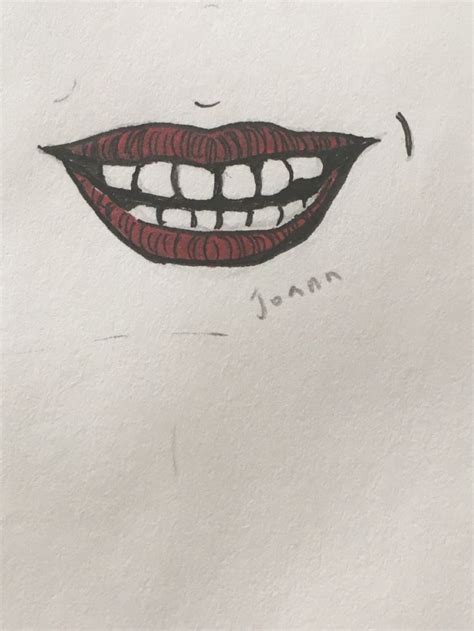 creepy smile 🌝 in 2020 creepy smile smile drawing sketches