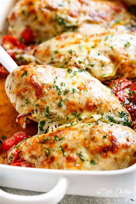 balsamic baked chicken breast  mozzarella cheese collection