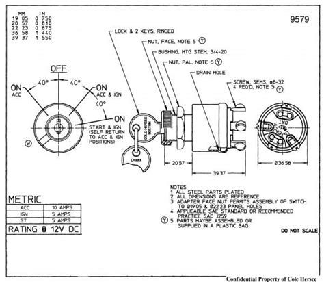 universal ignition switch wiring diagram diagram chart wire