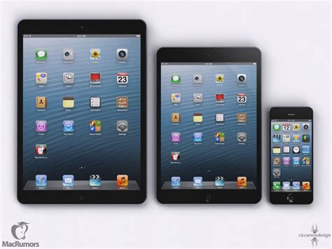 size comparison  ipad  ipad mini iphone   upcoming ipad  macrumors