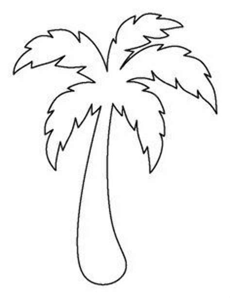 high quality palm tree clipart outline transparent png images
