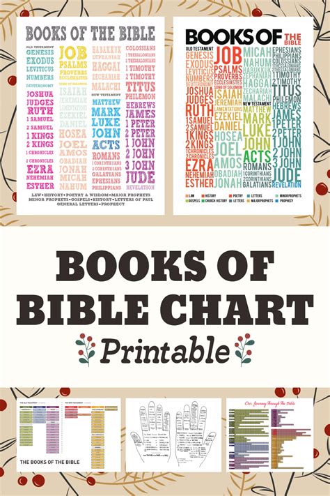 printable books   bible chart printable